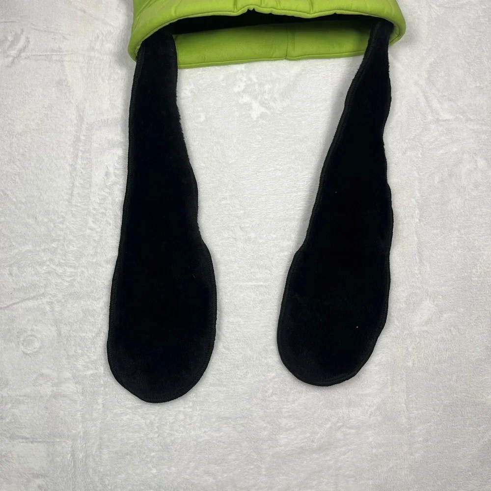 Disney Parks Goofy Hat Disneyland‎ Resort Green Black Plush Ears Adult Costume